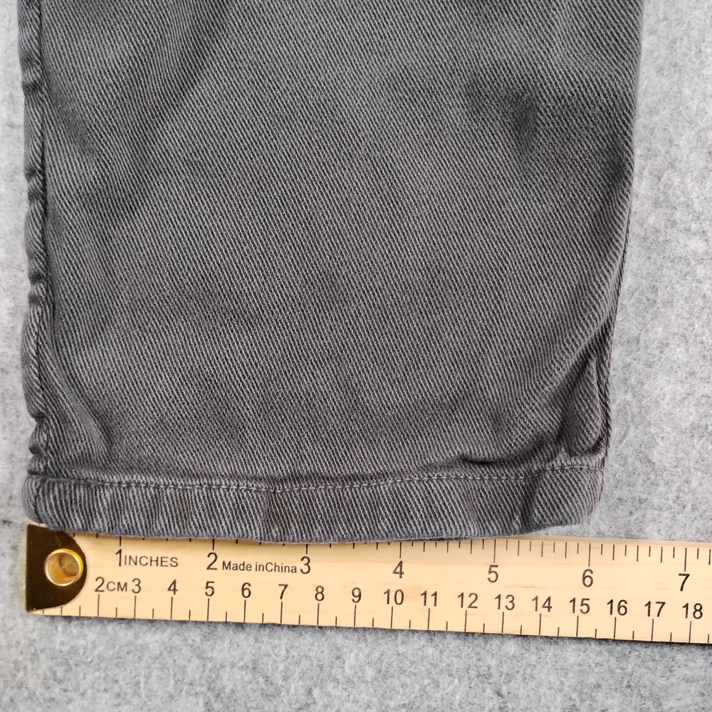 James Perse Standard Soft Drape Pants Gray Drawstring Tapered WKL1730 Size 3 L - Picture 9 of 11